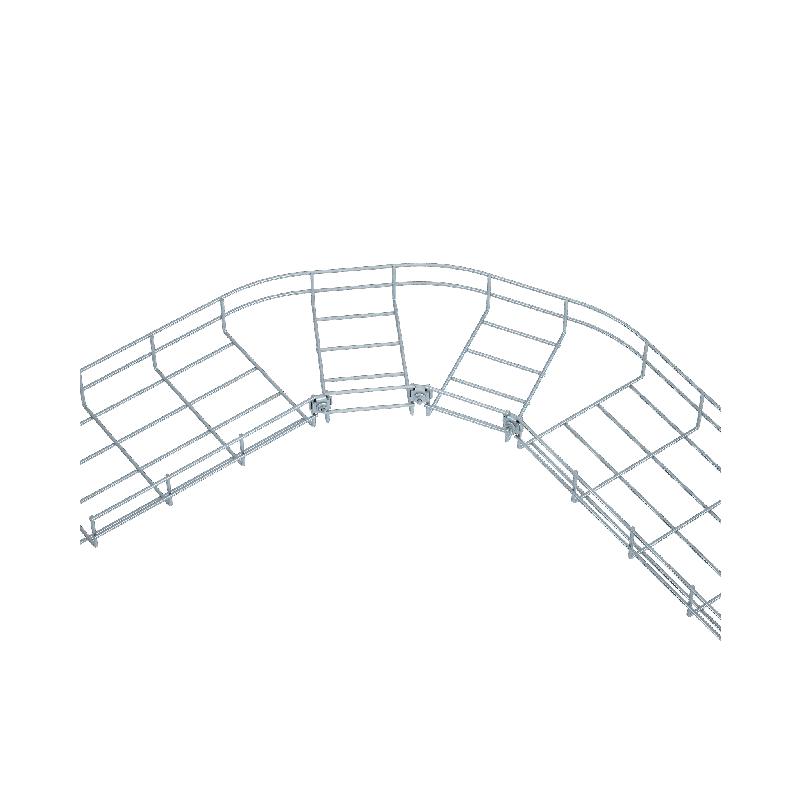 Лоток проволочный 100х60 L3000 сталь 4мм PL60-100-3000 оцинк. КМ LO0661