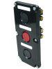 Пост управления ПКЕ 122-3 У2 10А 660В 3 элемента черн. и красн. цилиндр в нишу IP54 Электротехник ET519062