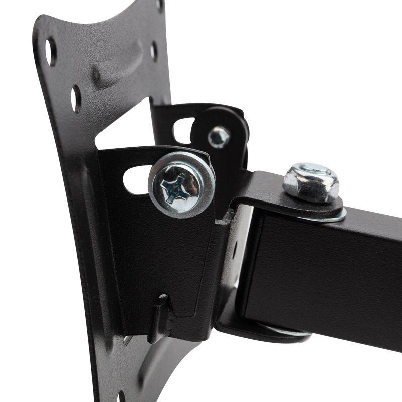 Кронштейн для телевизора 13"- 37" дюймов наклонно-поворотный 2 колена HOME Rexant 38-0051