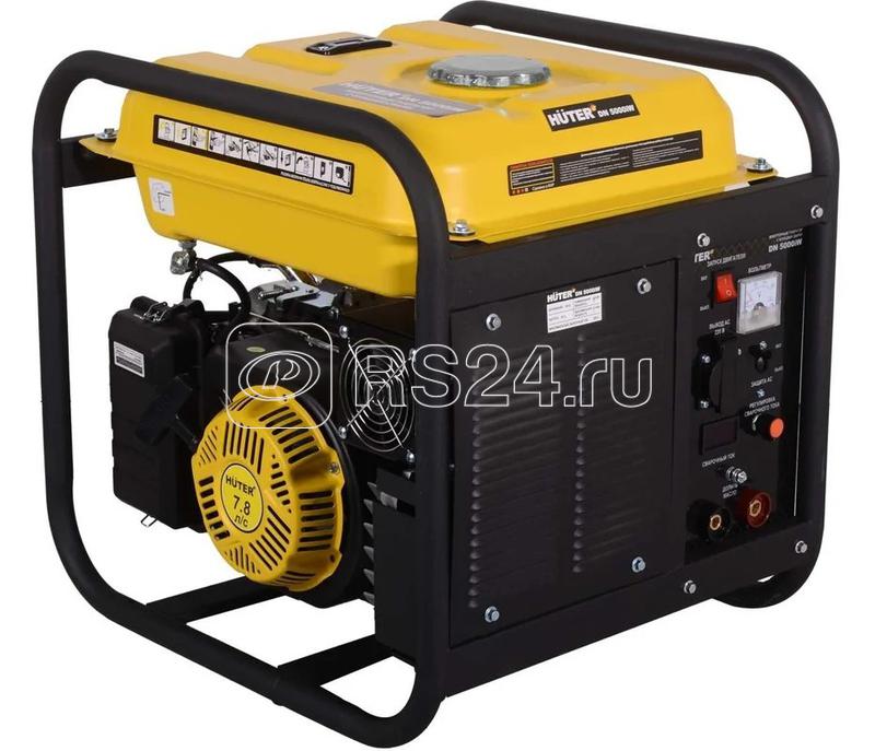 Электрогенератор инверторный DN 5000iW с функцией сварки HUTER 64/1/93