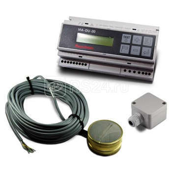 Устройство управления VIA-DU-20 IP20 (макс. 4А 230В) на DIN-рейку для системы подогрева пандусов с регулированием по температуре воздуха поверхности/наличию влаги в комплекте с датчиками VIA-DU-A10 и VIA-DU-20 Raychem VIA-DU-20