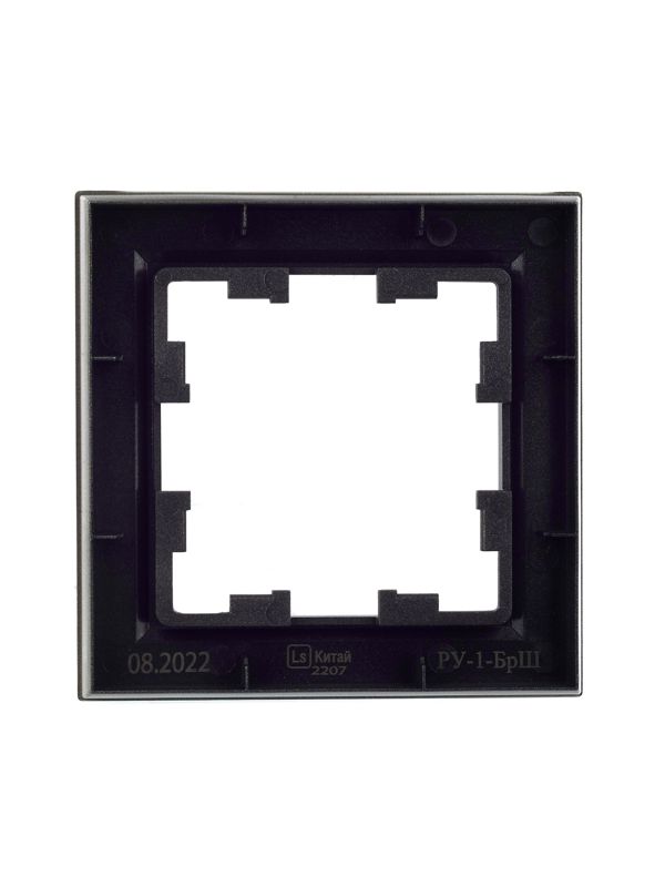 Рамка 1-м BRITE РУ-1-БрШ шампань IEK BR-M12-K37