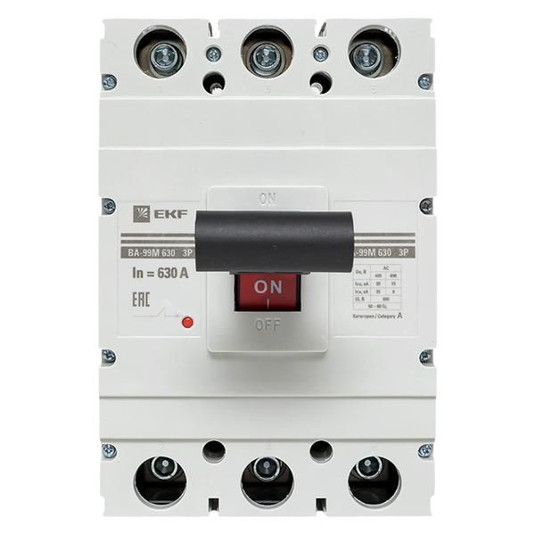 Выключатель автоматический 3п 630/630А 50кА ВА-99М PROxima EKF mccb99-630-630m