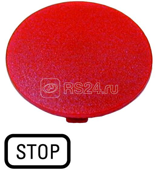 Шильдик кнопочный грибовидный "СТОП" M22-XDP-R-GB0 красн. EATON 218281