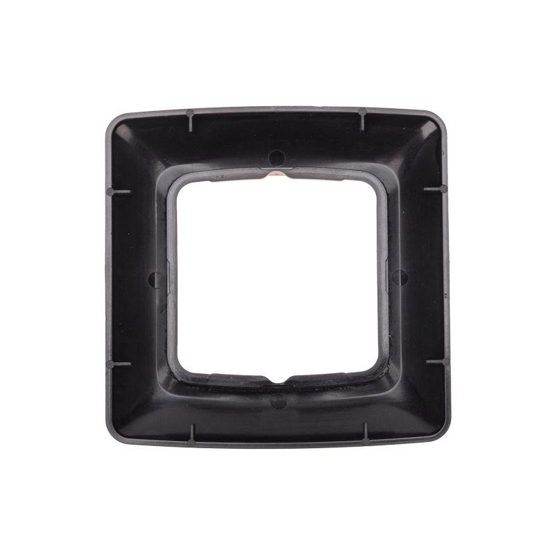 Рамка 1-м DEA горизонт. черн. метал. Kranz KR-78-0345