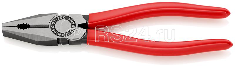 Плоскогубцы комбинированные L-200мм Knipex KN-0301200SB Плоскогубцы комбинированные L-200мм Knipex KN-0301200SB