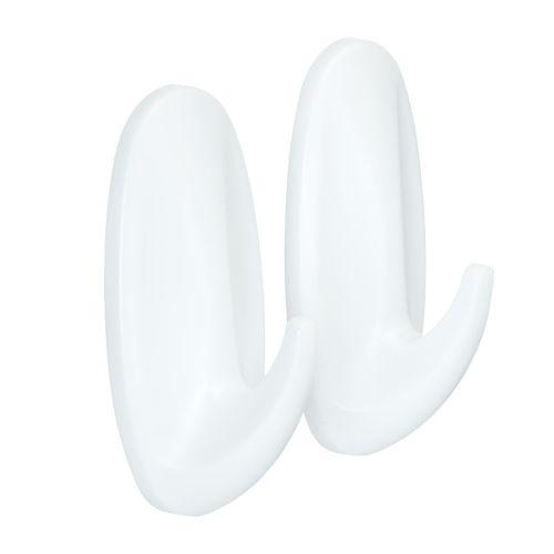 Крючок SCH-H10S-W2 средний до 1кг с технологией бесследного удаления бел. (уп.2шт) СИЛА Б0063977