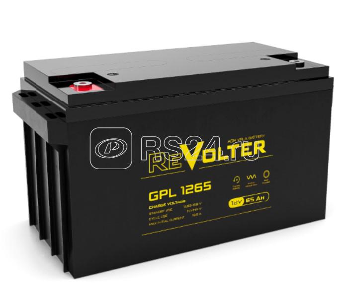 Аккумулятор 12В 65А.ч GPL 1265 REVOLTER 4614040030040