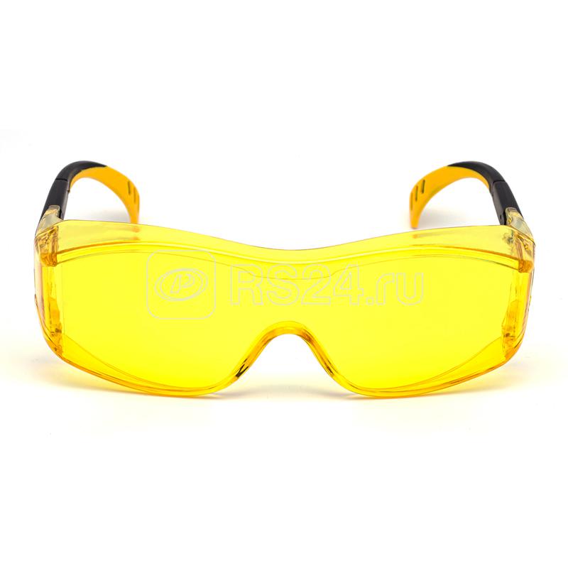 Очки открытые Практик линза с покрытием KN желт. ЕЛАНПЛАСТ ОЧК302 KN