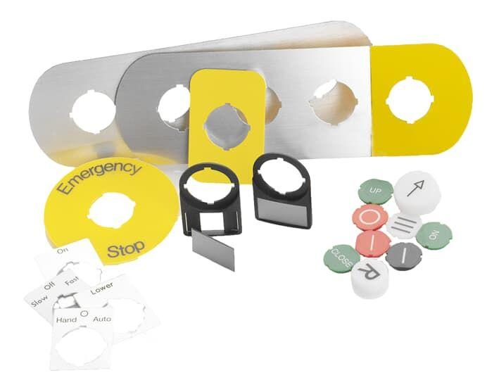 Колпачок с текстом для кнопок с подсветкой и ламп KTC1-9020 ABB 1SFA616901R9020