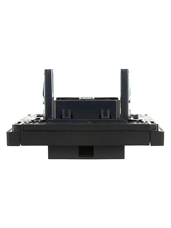 Вывод кабеля FORTE&PIANO FP142 черн. IEK FP-VK10-0-K02