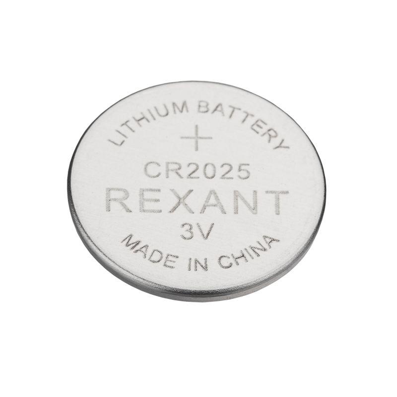 Элемент питания литиевый CR2025 3В (блист.5шт) Rexant 39-1107 Элемент питания литиевый CR2025 3В (блист.5шт) Rexant 39-1107