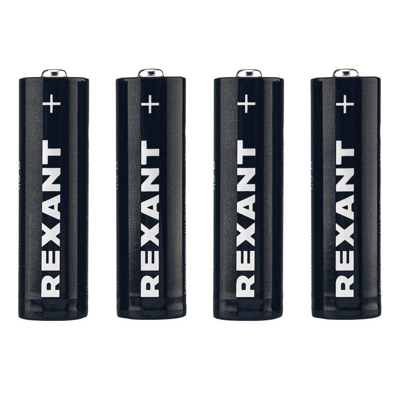 Элемент питания алкалиновый AA/LR6 1.5В (блист.4шт) Rexant 39-1027