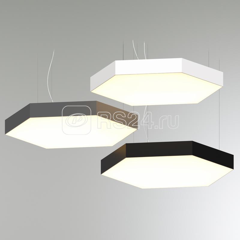 Светильник светодиодный RVE-LBX-HEXA-800-P 68Вт 4000К 800х693х100мм подвесной бел. RVElektro RVE00000360