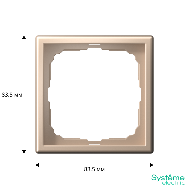 Рамка 1-м ArtGallery песочн. SE GAL001201