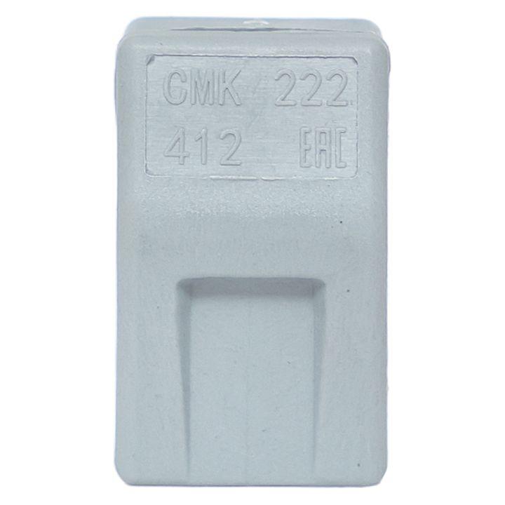 Клемма строительно-монтажная СМК 222-412 с рычагом 2 отверстия (блист.20шт) PROxima EKF plc-smk-412b-20