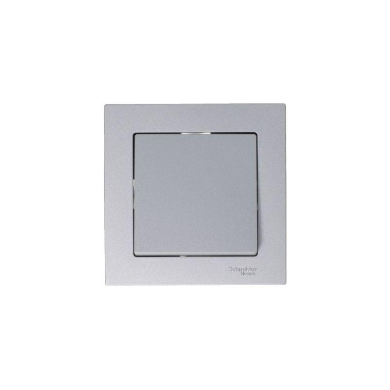 Переключатель перекрестный 1-кл. СП AtlasDesign 10А IP20 (сх. 7) 10AX механизм алюм. SE ATN000371
