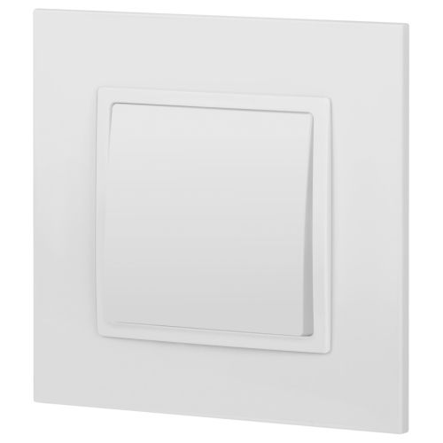 Переключатель перекрестный Elegance 14-1108-01М IP20 250В 10АХ матов. бел. Эра Б0065805