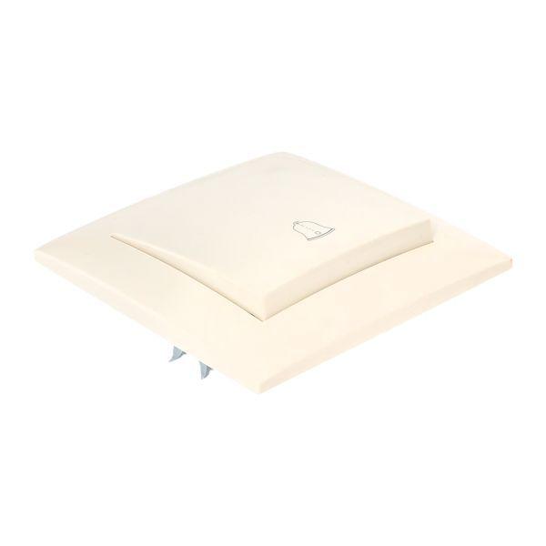 Кнопка звонка 1-кл. СП Валенсия 10А IP20 крем. PROxima EKF EWV10-026-20