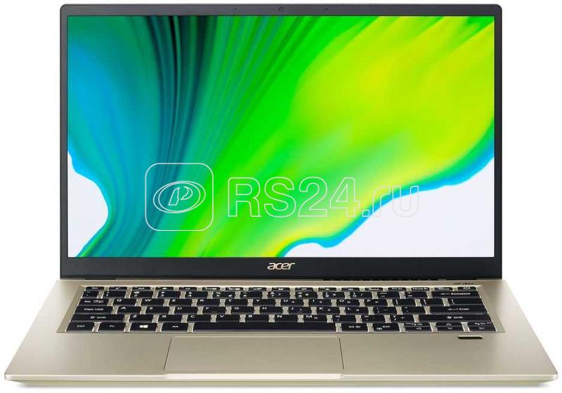 Ультрабук Swift 3X SF314-510G-50HM Core i5 1135G7/8Gb/SSD512Gb/Intel Iris Xe Max 4Gb/14дюйм/IPS/FHD (1920х1080)/Windows 10/gold/WiFi/BT/Cam/3815мА.ч NX.A10ER.009 ACER 1440087