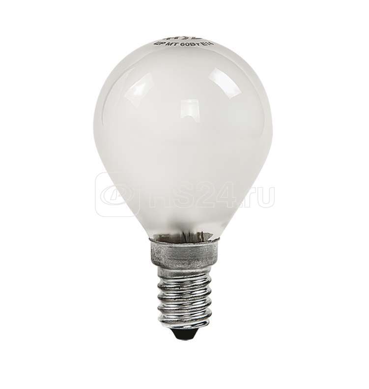 Лампа накаливания P45 60Вт шар матовая E14 630лм 230В ASD 4607177994970