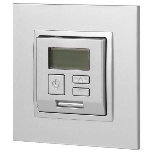 Терморегулятор универсальный 14-4111-03 230В-Imax16А Elegance алюм. ЭРА Б0034377
