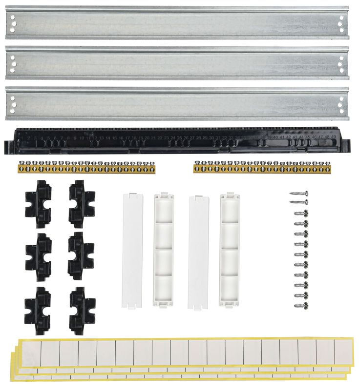 Корпус ЩРВ-П-36 TEKFOR IP41 черн. прозр. дверь пластик. IEK TF5-KP12-V-36-41-K01-K03