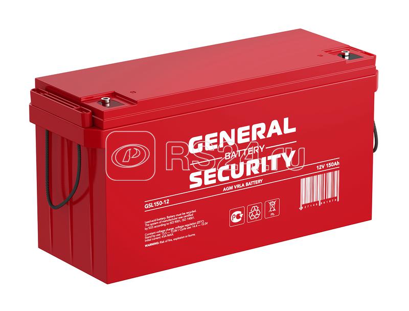 Аккумулятор 12В 150А.ч General Security GSL150-12