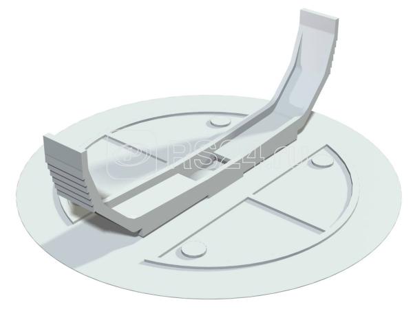 Крышка для уст. коробки d84мм UV 70 FD OBO 2003227