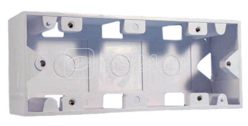 Коробка MB-3E-35 для настен. монтажа 80х204х45мм французский стандарт Hyperline 243647