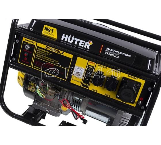Электрогенератор DY8000LX 1ф 6500Вт электростартер HUTER 64/1/19