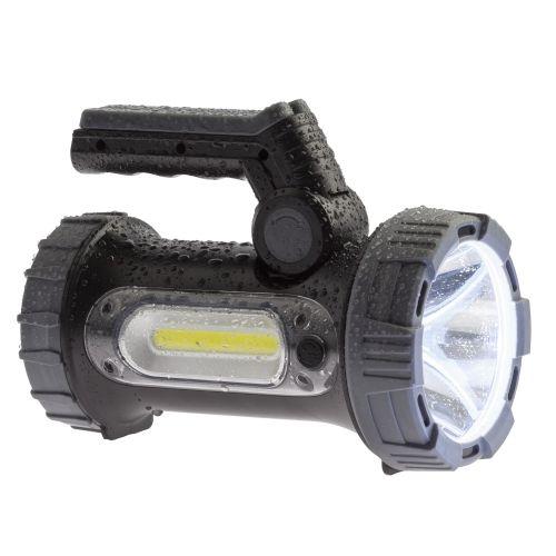 Фонарь-прожектор аккумуляторный PA-703 SMD 10Вт + боков. COB IP65 литиевый аккум. 3А.ч 3.7В microUSB Эра Б0041472