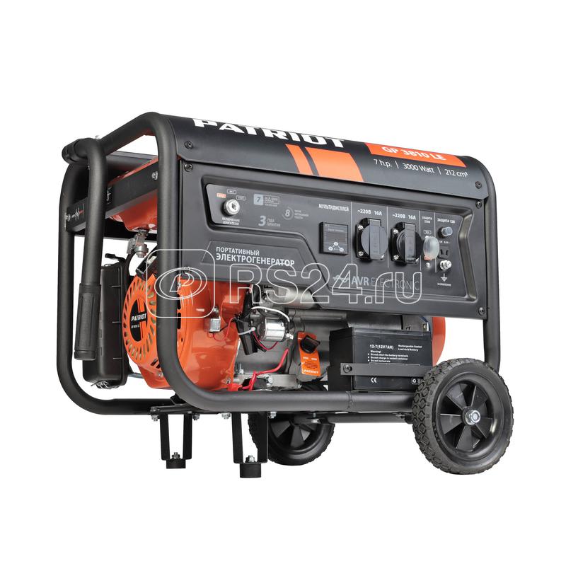 Бензогенератор GP 3810 LE PATRIOT 474101550