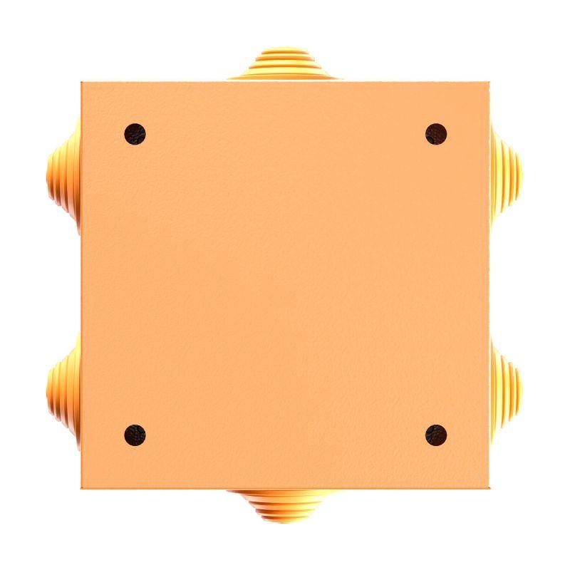 Коробка ответвительная FS 150х150х80мм 5р 450В 30А 16кв.мм с каб. вводами и клеммн. IP55 сталь. DKC FSB31516 Коробка ответвительная FS 150х150х80мм 5р 450В 30А 16кв.мм с каб. вводами и клеммн. IP55 сталь. DKC FSB31516
