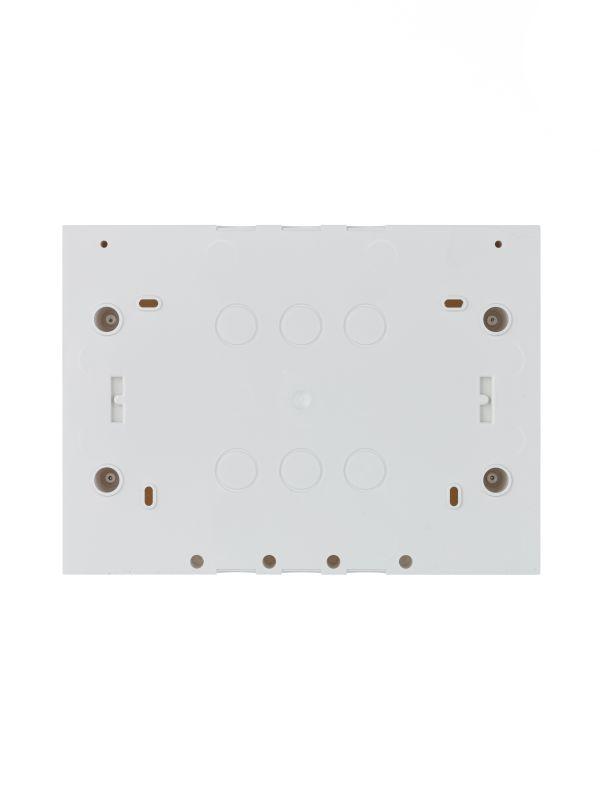 Бокс настенный Basic E 12М бел. непрозр. дверь (с клемм) ABB 1SZR004002A2104