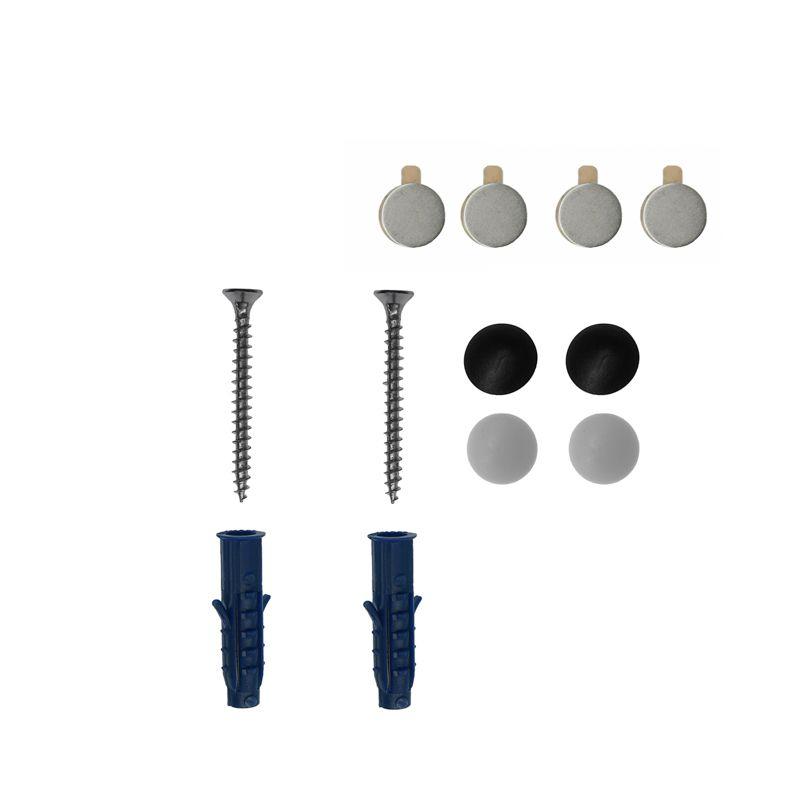 Держатель для хранения роутера с регулировкой размеров настенный черн. Rexant 38-0713