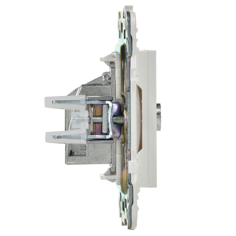 Розетка TV оконечная SKANDY SK-A12W арктич. бел. IEK SK-A10-O-K01