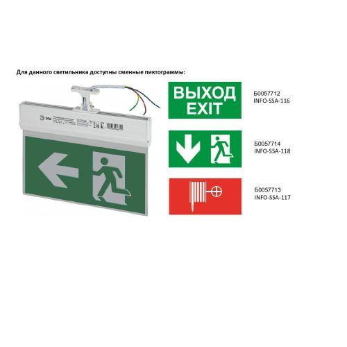 Этикетка самоклеящаяся 350х130мм "Фигура/стрелка вниз" SSA-101 INFO-SSA-103 ЭРА Б0048472