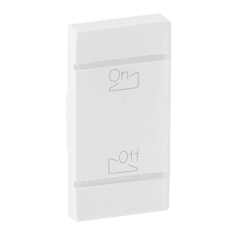 Панель лицевая Valena Life MyHome для механизмов BUS/SCS "Освещение-звук" 1мод. установка справа бел. Leg 755595