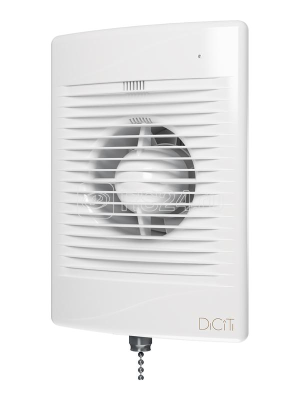 Вентилятор вытяжной осевой с индикацией работы и тяговым выключателем D 100 ERA STANDARD 4-02