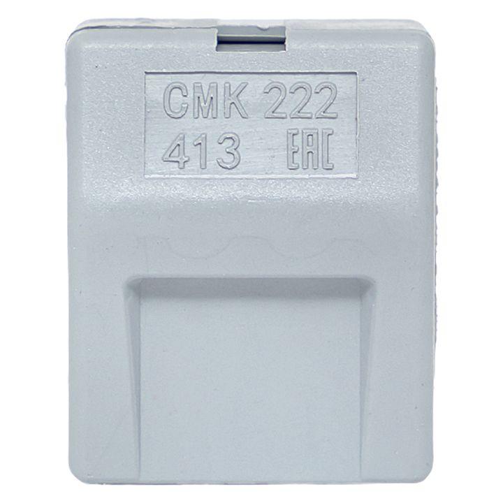 Клемма строительно-монтажная СМК 222-413 с рычагом 3 отверстия (блист.20шт) PROxima EKF plc-smk-413b-20