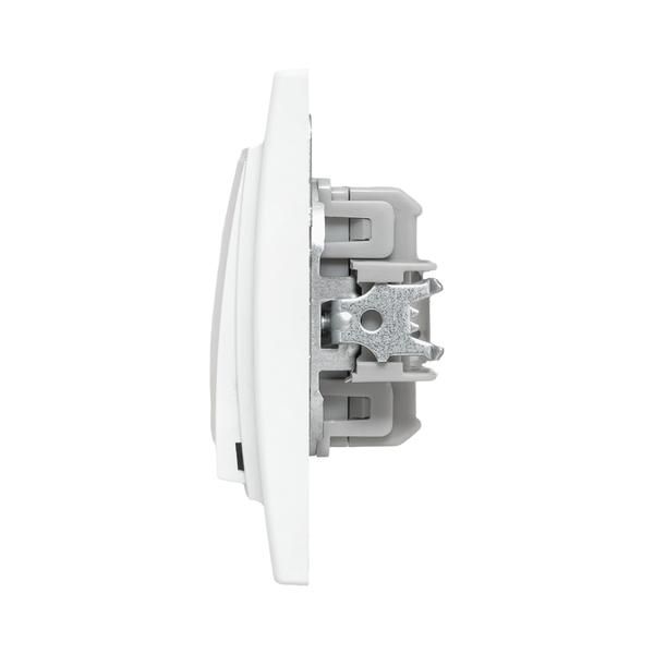 Выключатель 2-кл. СП Минск 10А IP20 бел. Basic EKF ERV10-023-10