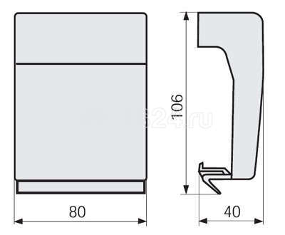 Тройник для канал-плинтуса DBN B корич. DKC 03264