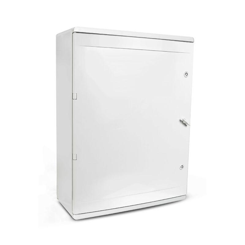 Корпус пластиковый с монтажной панелью ЩМП IP65 сер. дверь 800х600х260 Промрукав PR08.26488