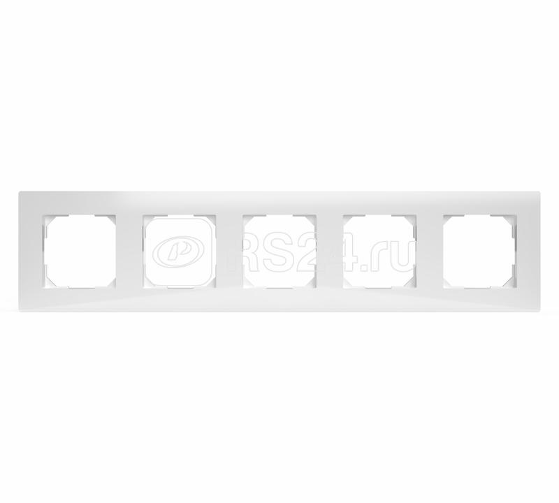 Рамка 5-м Pixel бел. TOKOV ELECTRIC TKE-PX-RM5-C01