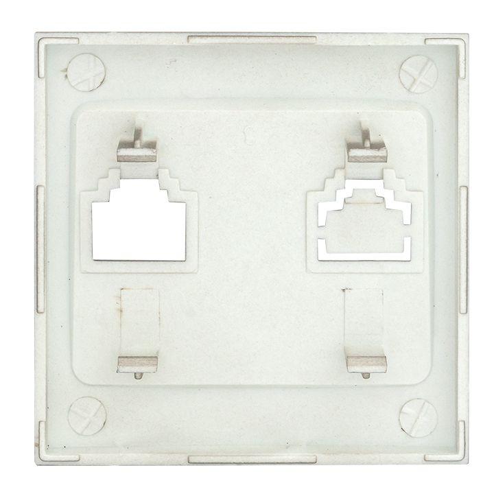 Панель лицевая Валенсия для розетки Phone 1-м кашемир PROxima EKF EST01-L-034-40