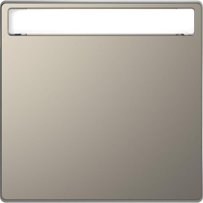 Клавиша Merten D-Life для 1-кл. выкл. с полем для надписи SD никель SchE MTN3360-6050