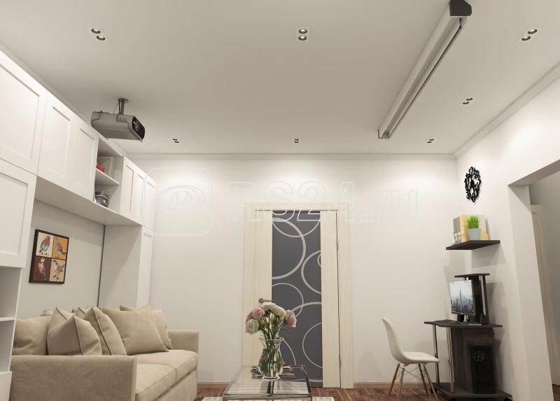 Светильник 10Вт GU5.3 IP20 LED встраив. пластик бел./черн. DENKIRS 654404