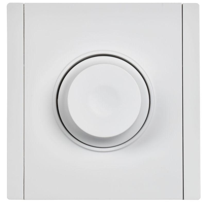 Светорегулятор поворотно-нажимной СП FORTE&PIANO 600Вт FP254 бел. IEK FP-D20-0600-K01