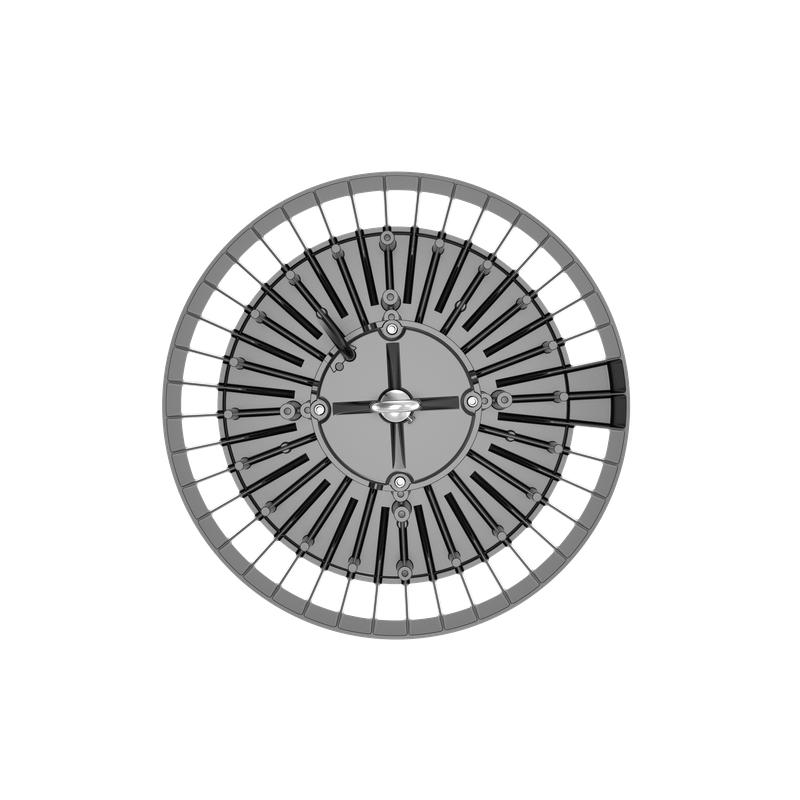 Светильник светодиодный ДСП IB 11 S 200W VW 840 BK 353х353х117мм 200Вт 4000К IP65 High Bay подвес черн. Русский Свет 16091123175
